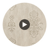 St. Barts Grey | Thibaut Wallcoverings Circular Swatch | Thibaut