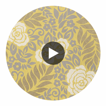 Yvette Gold | Thibaut Wallcoverings Circular Swatch | Thibaut