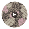 Yvette Linen | Thibaut Wallcoverings Circular Swatch | Thibaut
