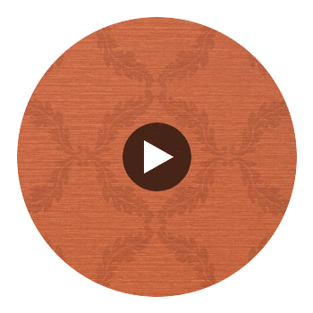 Medici Brick | Thibaut Wallcoverings Circular Swatch | Thibaut