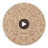 Medici Taupe | Thibaut Wallcoverings Circular Swatch | Thibaut