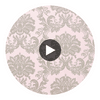Damask Resource 3 Lilac | Thibaut Wallcoverings Circular Swatch | Thibaut