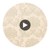 Damask Resource 3 Metallic Pearl on White | Thibaut Wallcoverings Circular Swatch | Thibaut