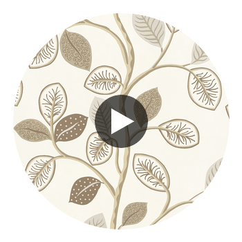 Zane Pearl | Thibaut Wallcoverings Circular Swatch | Thibaut