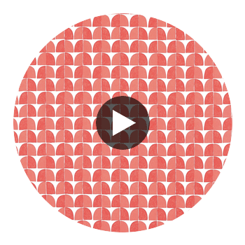 Solsbury Coral | Thibaut Wallcoverings Circular Swatch | Thibaut