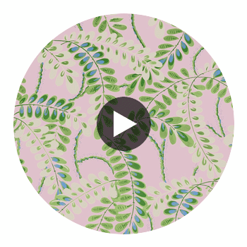 Augusta Lavender | Thibaut Wallcoverings Circular Swatch | Thibaut