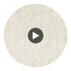 Summer Leaves Beige | Thibaut Wallcoverings Circular Swatch | Thibaut