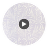 Summer Leaves Lavender | Thibaut Wallcoverings Circular Swatch | Thibaut