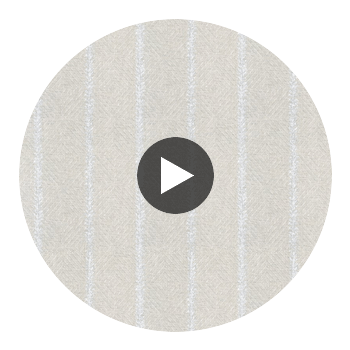 Barrier Weave Metallic Silver on Soft Grey | Thibaut Wallcoverings Circular Swatch | Thibaut