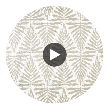 Gasparilla Metallic Gilver | Thibaut Wallcoverings Circular Swatch | Thibaut