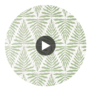 Gasparilla Willow | Thibaut Wallcoverings Circular Swatch | Thibaut