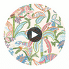 Iggy Island | Thibaut Wallcoverings Circular Swatch | Thibaut