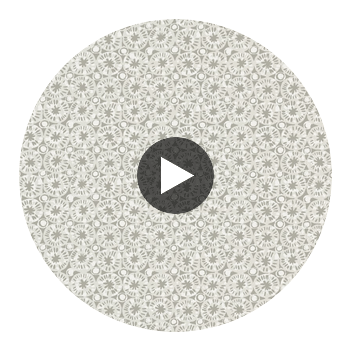 Sand Dollar Pearl and Charcoal | Thibaut Wallcoverings Circular Swatch | Thibaut