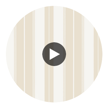 Norfolk Stripe Beige | Thibaut Wallcoverings Circular Swatch | Thibaut