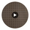Huntley Plaid Brown | Thibaut Wallcoverings Circular Swatch | Thibaut