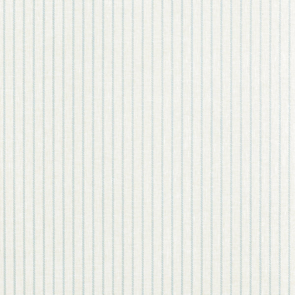 Ryker Stripe Cream and Robin's Egg - Egg Wallcovering | Thibaut