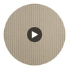 Ryker Stripe Grey | Thibaut Wallcoverings Circular Swatch | Thibaut
