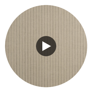 Ryker Stripe Grey | Thibaut Wallcoverings Circular Swatch | Thibaut