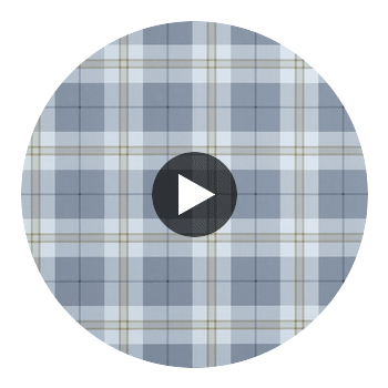 Douglas Plaid Slate | Thibaut Wallcoverings Circular Swatch | Thibaut