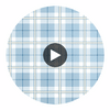 Douglas Plaid Light Blue | Thibaut Wallcoverings Circular Swatch | Thibaut