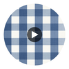 Buffalo Check Navy | Thibaut Wallcoverings Circular Swatch | Thibaut