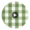 Buffalo Check Green | Thibaut Wallcoverings Circular Swatch | Thibaut