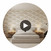 Cielo Clouds Cream Wallpaper | Thibaut Circular Swatch | Thibaut