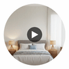 Tate Trellis Green | Thibaut Wallcoverings Circular Swatch | Thibaut