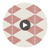 Reflection Sunbaked | Thibaut Wallcoverings Circular Swatch | Thibaut