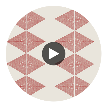 Reflection Sunbaked | Thibaut Wallcoverings Circular Swatch | Thibaut