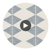 Reflection Mineral | Thibaut Wallcoverings Circular Swatch | Thibaut