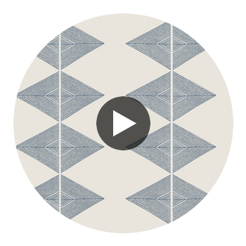 Reflection Mineral | Thibaut Wallcoverings Circular Swatch | Thibaut