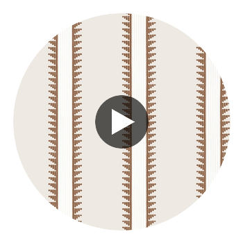 Trail Head Ochre | Thibaut Wallcoverings Circular Swatch | Thibaut