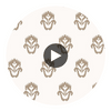 Indian Wells Birch | Thibaut Wallcoverings Circular Swatch | Thibaut