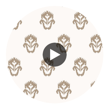 Indian Wells Birch | Thibaut Wallcoverings Circular Swatch | Thibaut