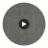 Lauderdale Grey | Thibaut Wallcoverings Circular Swatch | Thibaut