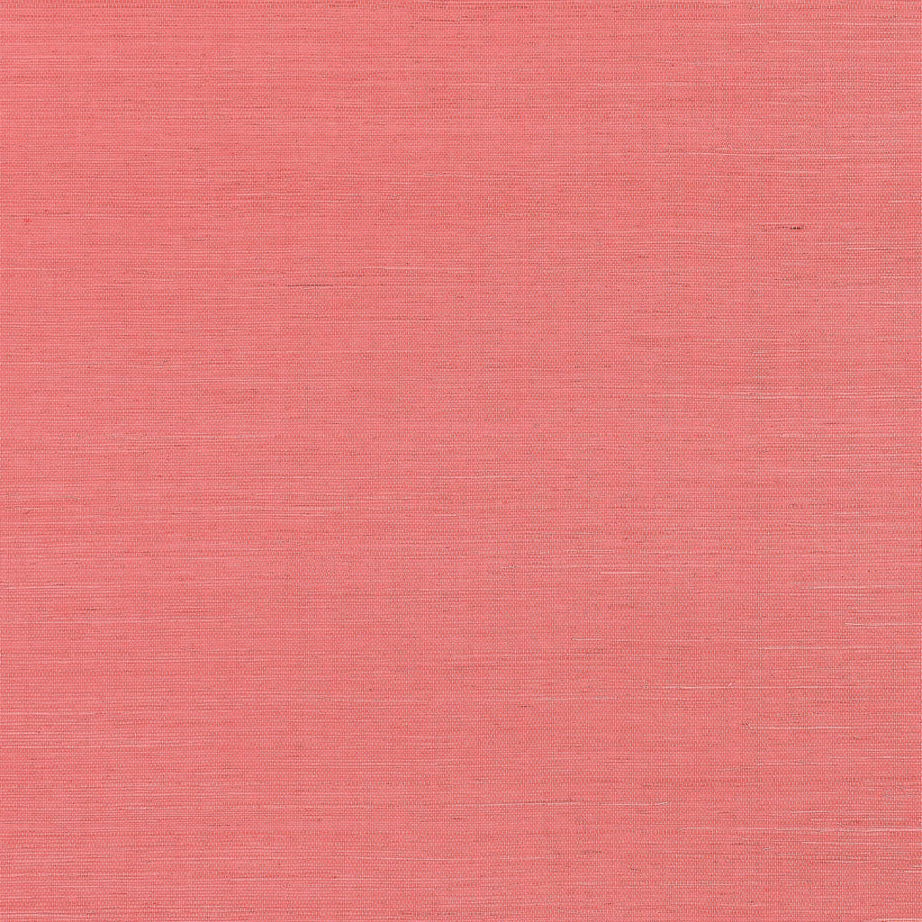 Shang Extra Fine Sisal Coral - Salmon Wallcovering | Thibaut
