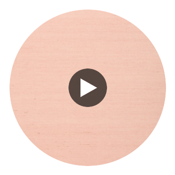 Shang Extra Fine Sisal Blush | Thibaut Wallcoverings Circular Swatch | Thibaut