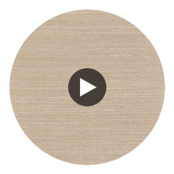 Heather Sisal Brown | Thibaut Wallcoverings Circular Swatch | Thibaut