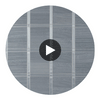 Wood Panel Cadet and Metallic Pewter | Thibaut Wallcoverings Circular Swatch | Thibaut
