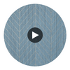 Land Bridge Mineral and Metallic Gold | Thibaut Wallcoverings Circular Swatch | Thibaut