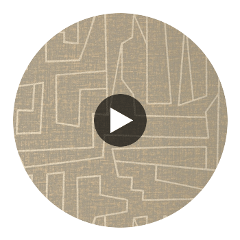 Matrix Thibaut MATRIX(T41034) - Metallic Gold and Grey | Thibaut Wallcoverings Circular Swatch | Thibaut