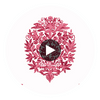 Ridgefield Pink | Thibaut Wallcoverings Circular Swatch | Thibaut
