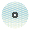 Denver Spa Blue and Green | Thibaut Wallcoverings Circular Swatch | Thibaut