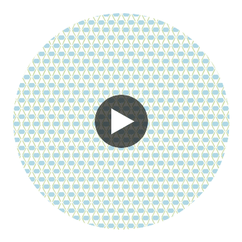 Denver Spa Blue and Green | Thibaut Wallcoverings Circular Swatch | Thibaut