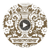 Galway Brown | Thibaut Wallcoverings Circular Swatch | Thibaut