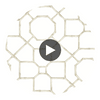 Arbor Flax | Thibaut Wallcoverings Circular Swatch | Thibaut