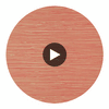St. Thomas Coral | Thibaut Wallcoverings Circular Swatch | Thibaut
