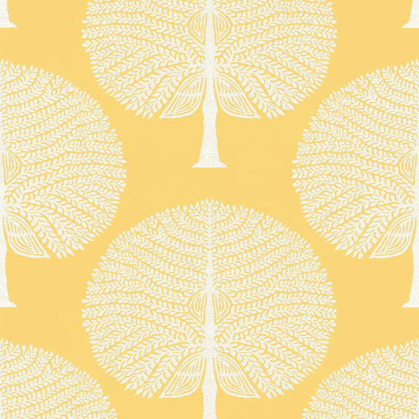 New Haven Stripe - Yellow Wallcovering | Thibaut
