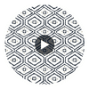 Pass-a-grille Black | Thibaut Wallcoverings Circular Swatch | Thibaut